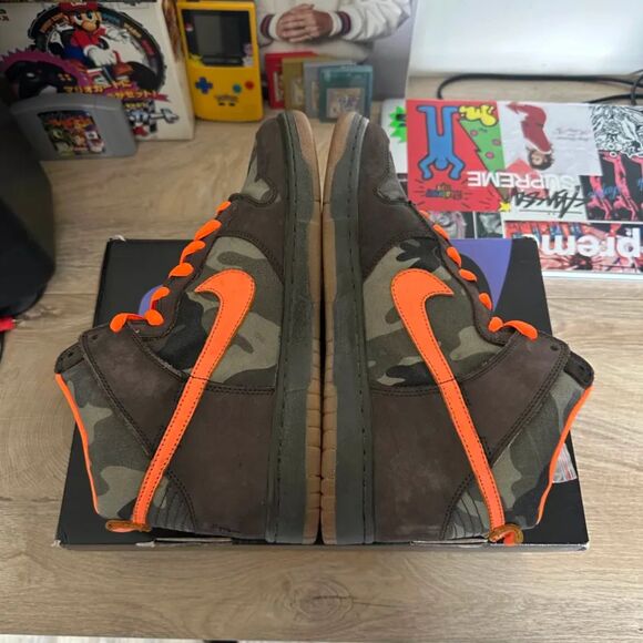 Nike SB Dunk High Brian Anderson SIGNED Nothing But The Truth Size 9 RARE - Picture 8 of 12